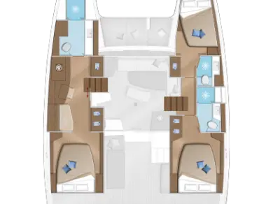 Catamaran à louer à Rogoznica au meilleur prix