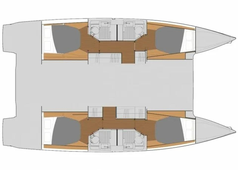 Louer Catamaran avec ou sans skipper Fountaine Pajot à Primošten