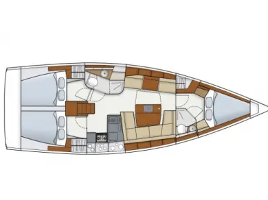 Location à Primošten - Hanse Hanse 415 sur SamBoat