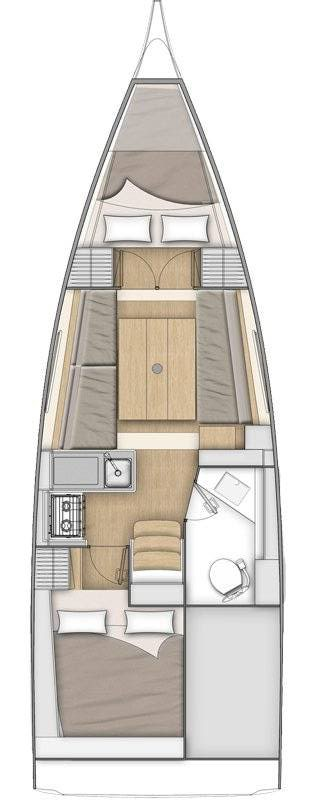 Location bateau La Rochelle pas cher Oceanis 30.1