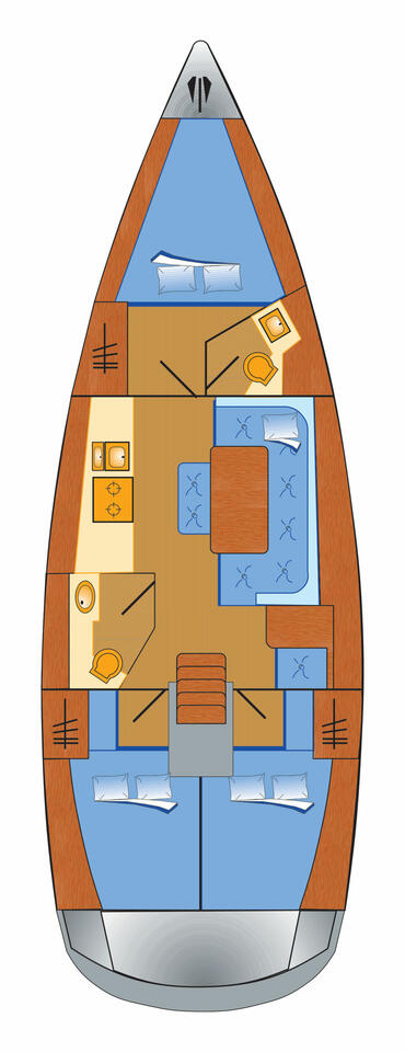 Location à Barth - Bavaria Cruiser 41 sur SamBoat