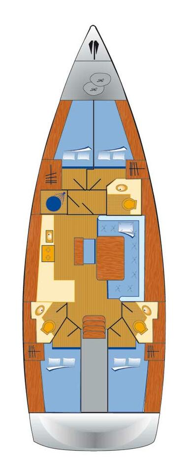 Location bateau Flensburg pas cher Cruiser 46