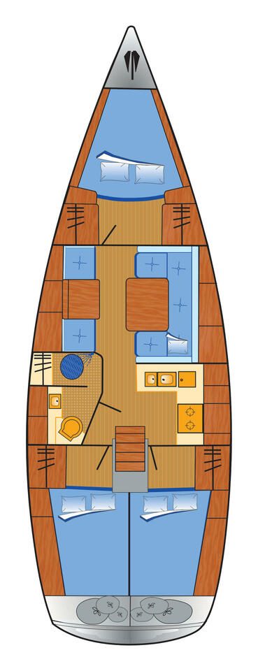Louez un Hanse Hanse 370 à Barth
