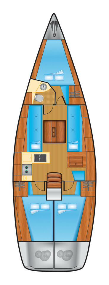Location bateau Heiligenhafen pas cher Salona 38