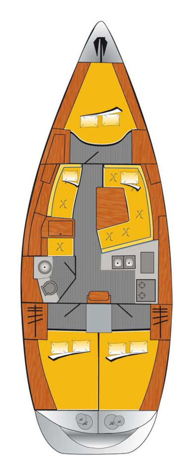Location bateau Jeanneau Sun Fast 37 à Flensburg sur Samboat