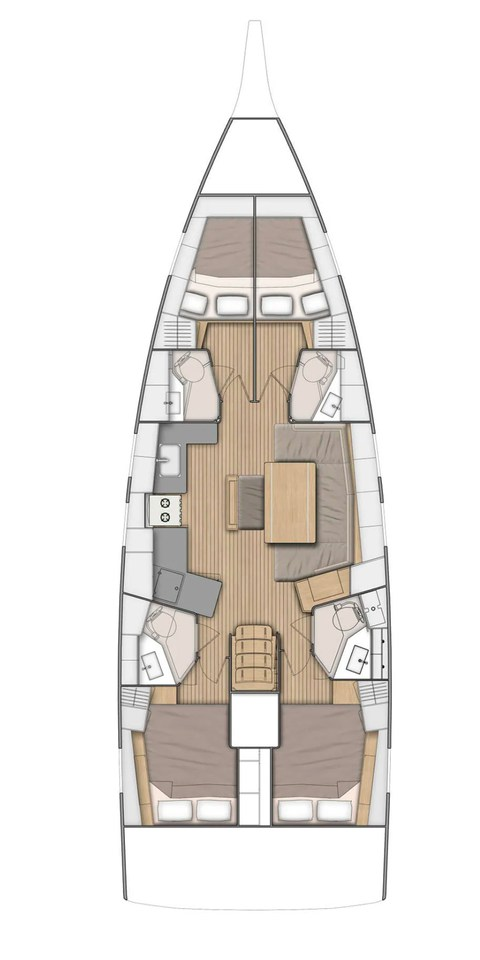 Location bateau Bénéteau Oceanis 46.1 à Cala d'Or sur Samboat