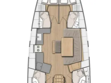 Location bateau Bénéteau Oceanis 46.1 à Cala d'Or sur Samboat