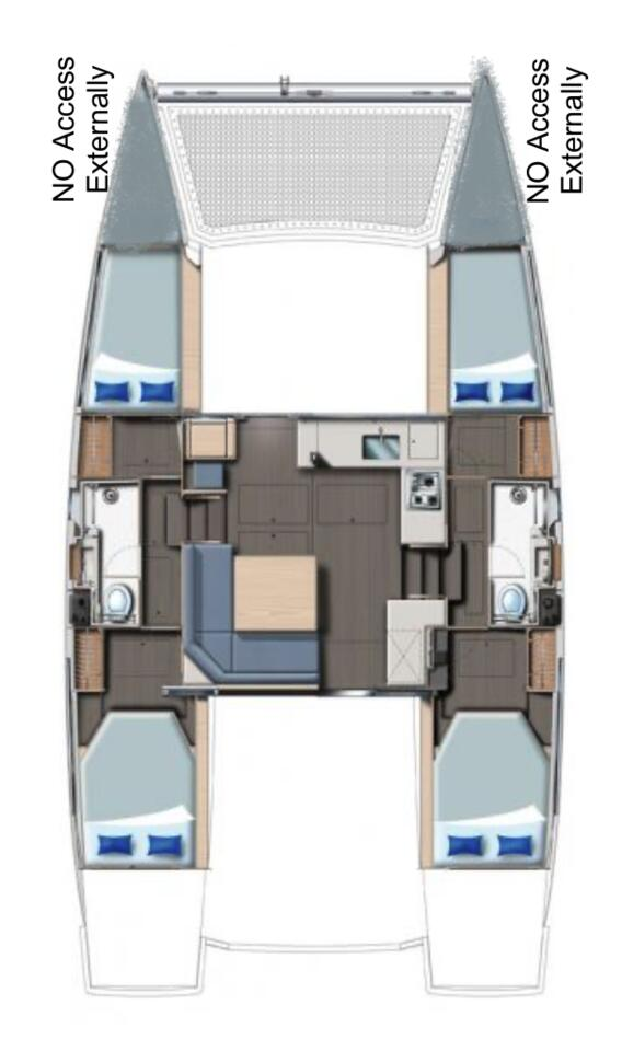 Location Catamaran à Furnari - Leopard Catamarans / Robertson & Caine Leopard 40