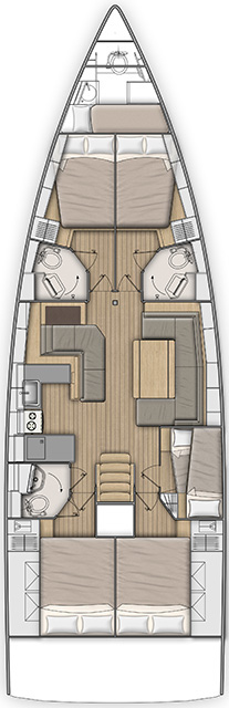 Location Voilier à Furnari - Bénéteau Oceanis 51.1