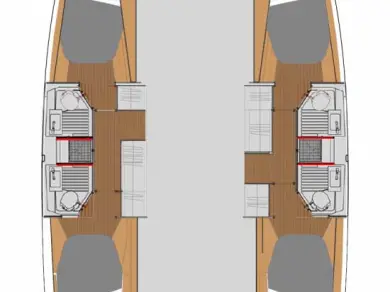 Location bateau Fountaine Pajot Astrea 42 à Pomer sur Samboat