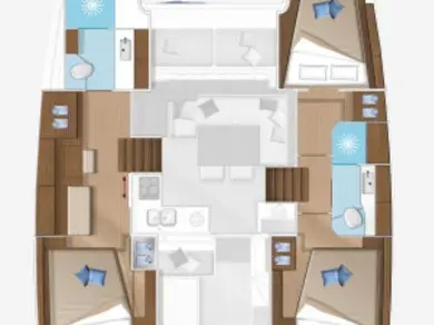 Location Catamaran Lagoon avec permis