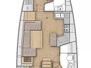Location bateau Pomer pas cher Oceanis 40.1