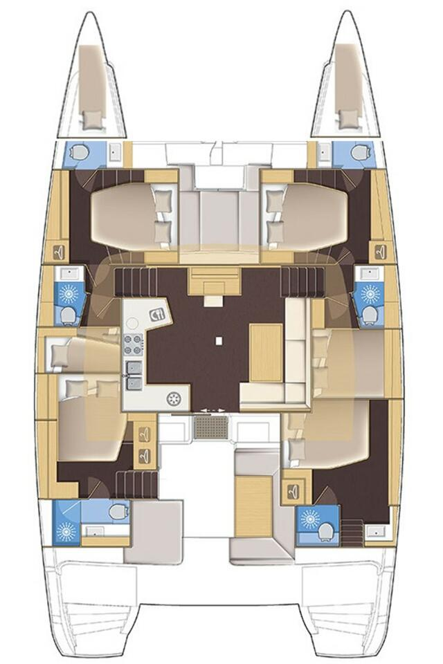 Location Catamaran Lagoon avec permis