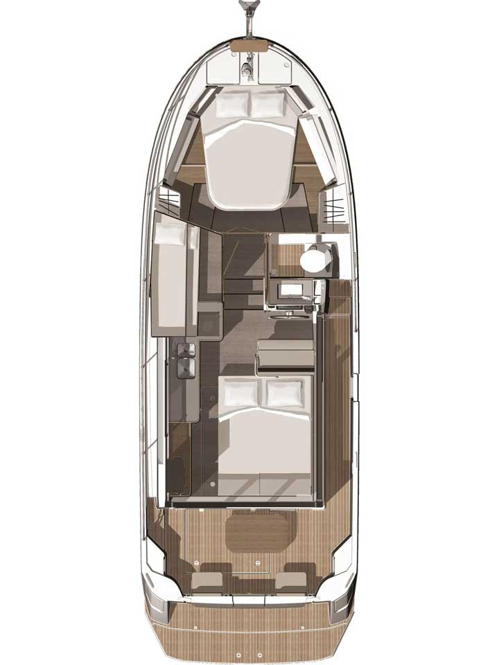 Bénéteau Swift Trawler 30 a louer à Trogir