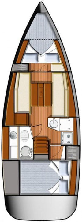 Jeanneau Sun Odyssey 30i a louer à Toulon