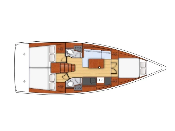 Bénéteau Oceanis 38.1 a louer à Castellammare del Golfo