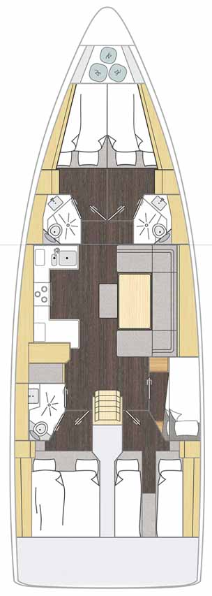 Location bateau Bavaria Bavaria C46 à Göcek sur Samboat