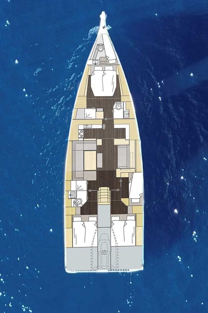 Location à Trogir - Bavaria Bavaria C57 sur SamBoat