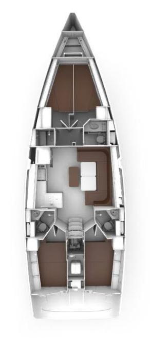 Location à Golfo Aranci - Bavaria Cruiser 46 Style sur SamBoat