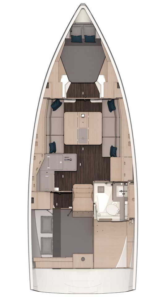 Location bateau Dufour Dufour 37 à Biograd na Moru sur Samboat