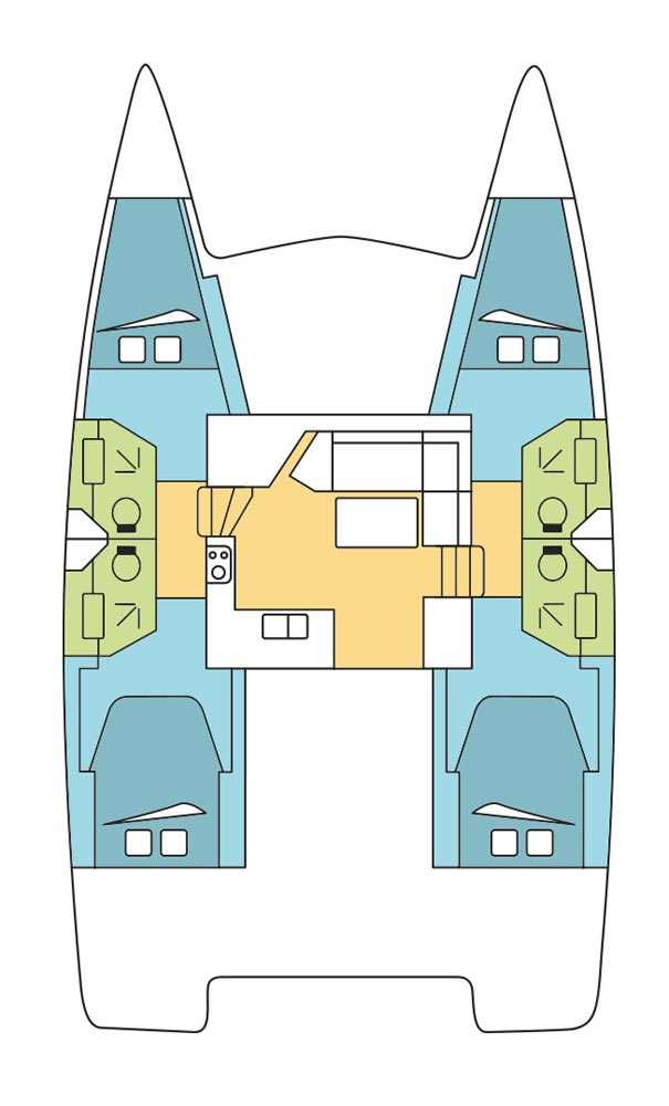 Location à Trogir - Fountaine Pajot Isla 40 sur SamBoat