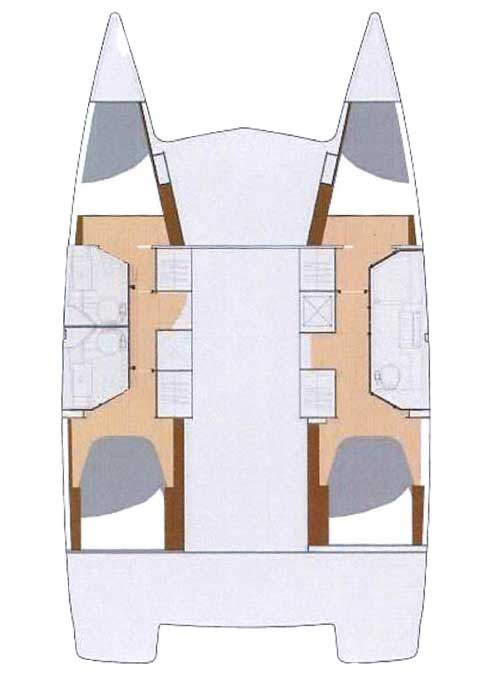 Louer Catamaran avec ou sans skipper Fountaine Pajot à Gouviá