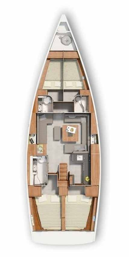 Location bateau Pula pas cher Hanse 455