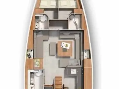 Location bateau Pula pas cher Hanse 455