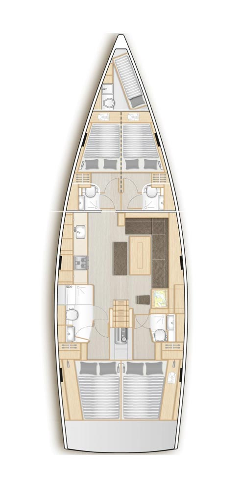 Louez un Hanse Hanse 508 à Sibenik