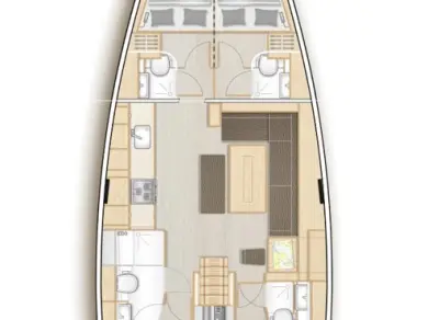 Louez un Hanse Hanse 508 à Sibenik