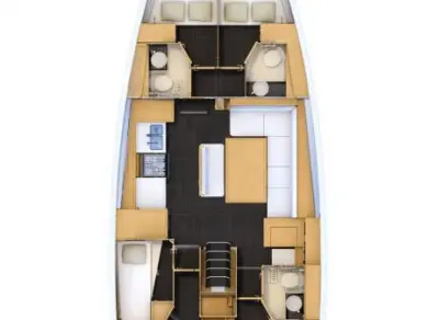 Location bateau Castellammare di Stabia pas cher Jeanneau 54