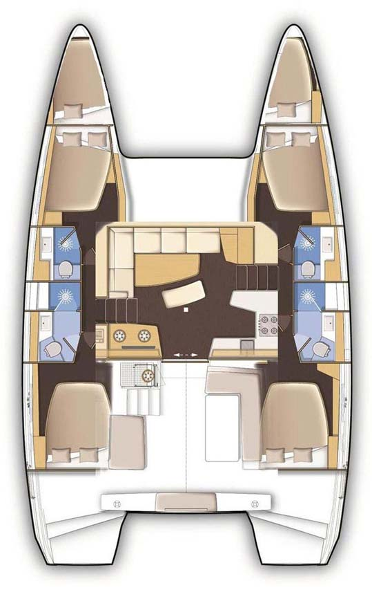 Louer Catamaran avec ou sans skipper Lagoon à Sibenik