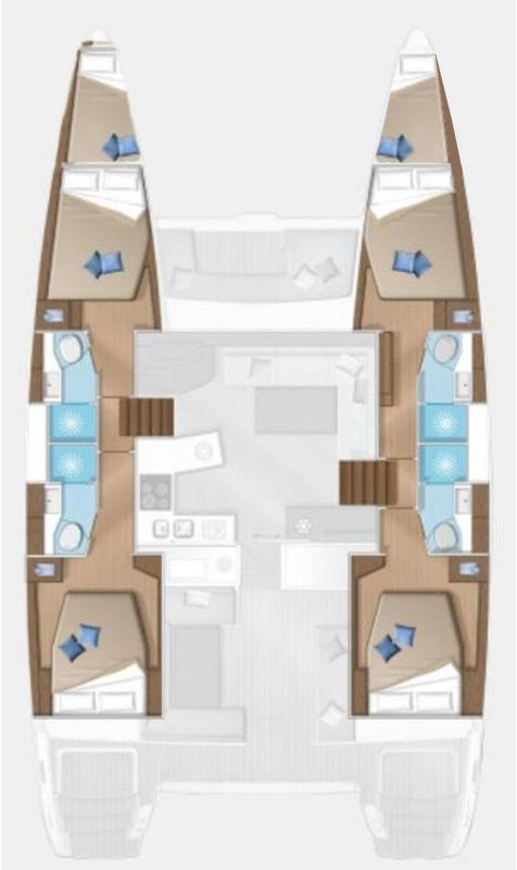Location Catamaran à Pula - Lagoon Lagoon 450 F