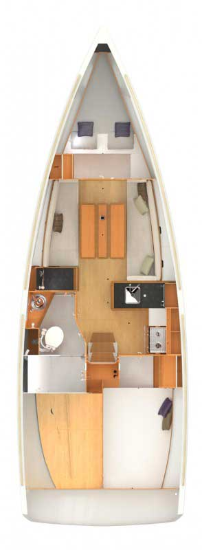 Location Voilier à Golfo Aranci - Jeanneau Sun Odyssey 349