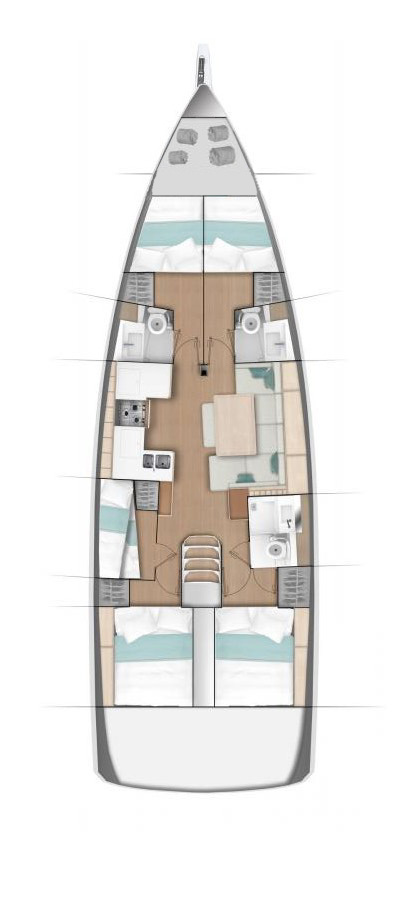Location Voilier à Trogir - Jeanneau Sun Odyssey 490