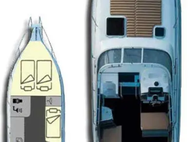 Location à Jezera - Öchsner-boote Öchsner SRX30 sur SamBoat