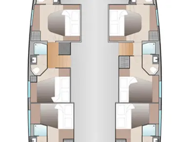 Location bateau Fountaine Pajot Aura 51 à Road Town sur Samboat