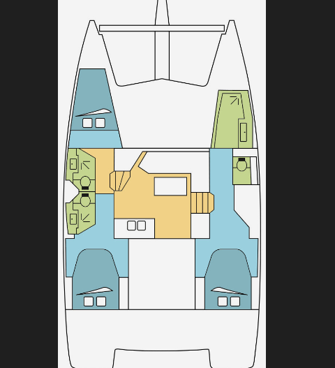 Location Catamaran Fountaine Pajot avec permis