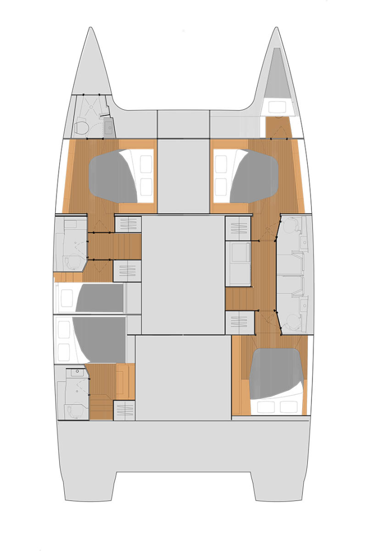 Location bateau Fountaine Pajot Tanna 47 à Road Town sur Samboat