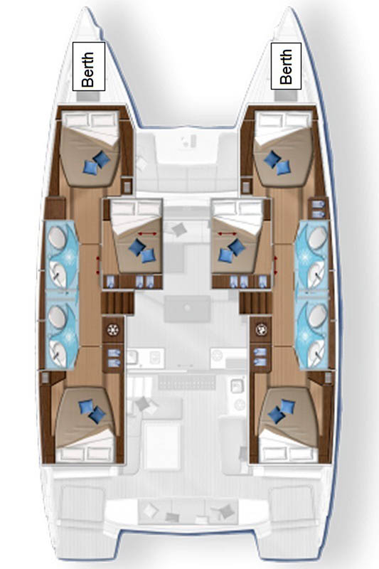 Catamaran à louer à Seget Donji au meilleur prix