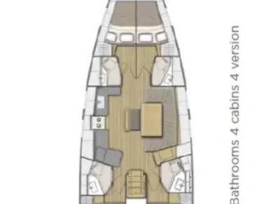 Location à Komolac - Bénéteau Oceanis 46.1 sur SamBoat