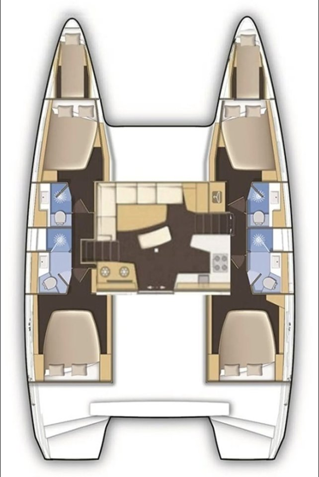 Louer Catamaran avec ou sans skipper Lagoon à Kaštela