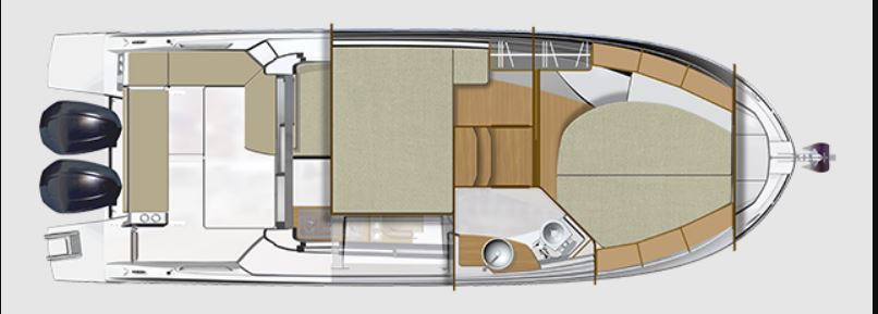 Location bateau Bénéteau Antares 9 OB à Pirovac sur Samboat