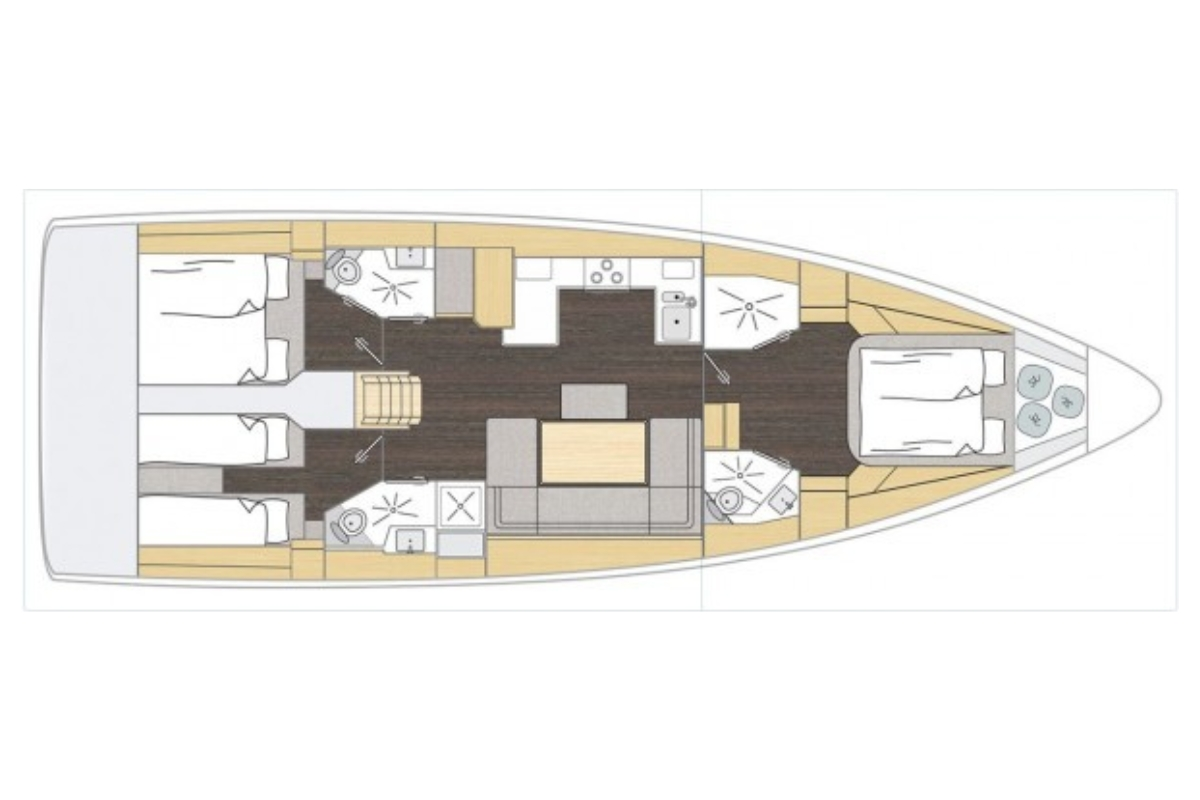 Louez un Bavaria Bavaria C46 à Biograd na Moru
