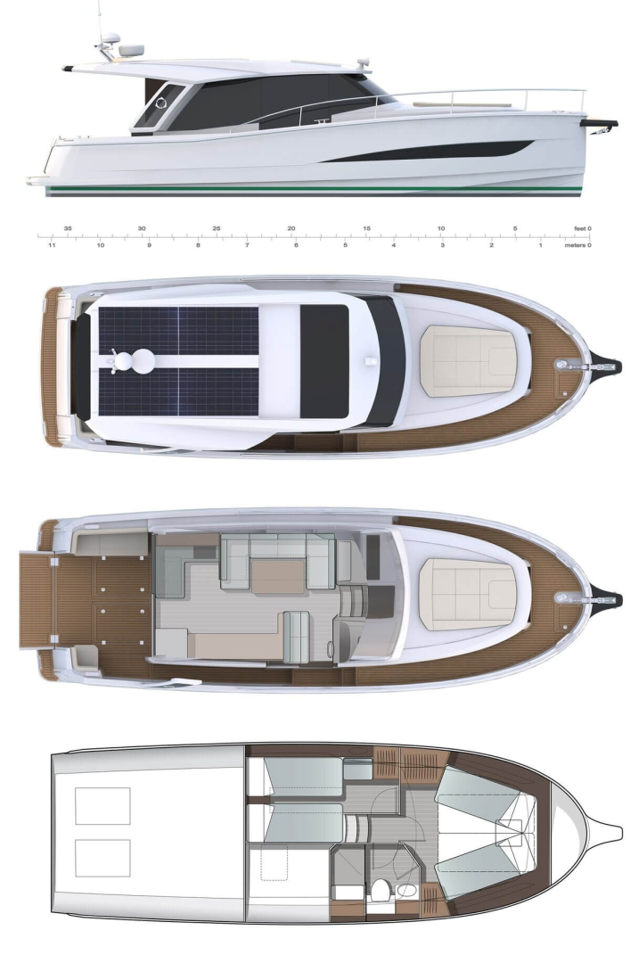 Louez un Greenline Yachts Greenline 39 à Pirovac