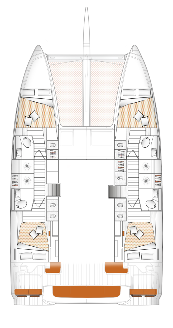 Louer Catamaran avec ou sans skipper Excess à Lefkáda
