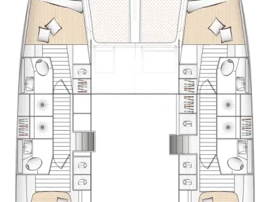 Louer Catamaran avec ou sans skipper Excess à Lefkáda