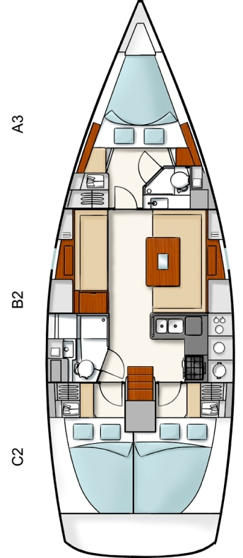 Louez un Hanse Hanse 400 à Kos