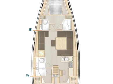 Hanse Hanse 458 a louer à Kos