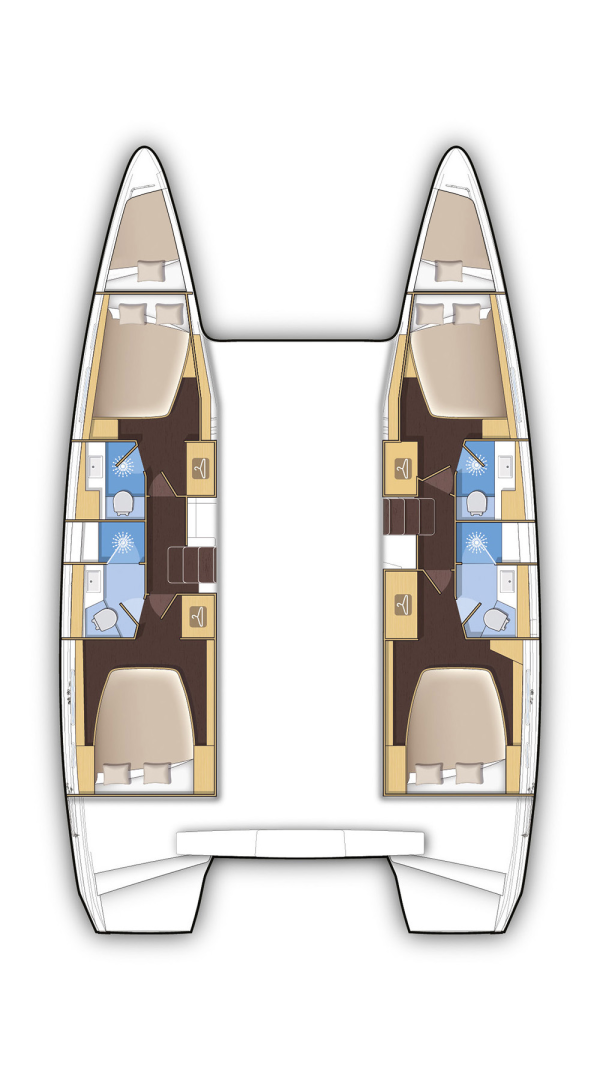 Louer Catamaran avec ou sans skipper Lagoon à Lefkáda